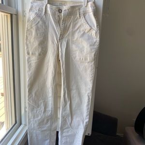 Time and Tru high rise white/cream skinny jeans